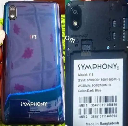 Symphony i12 Flash File
