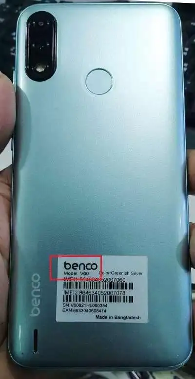 Benco V60 AE9950 Flash File Benco V60 AE9950 Flash File
