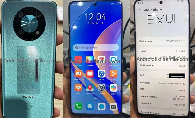Huawei Nova Y90 CTR-LX2 Flash File Huawei Nova Y90 CTR-LX2 Flash File