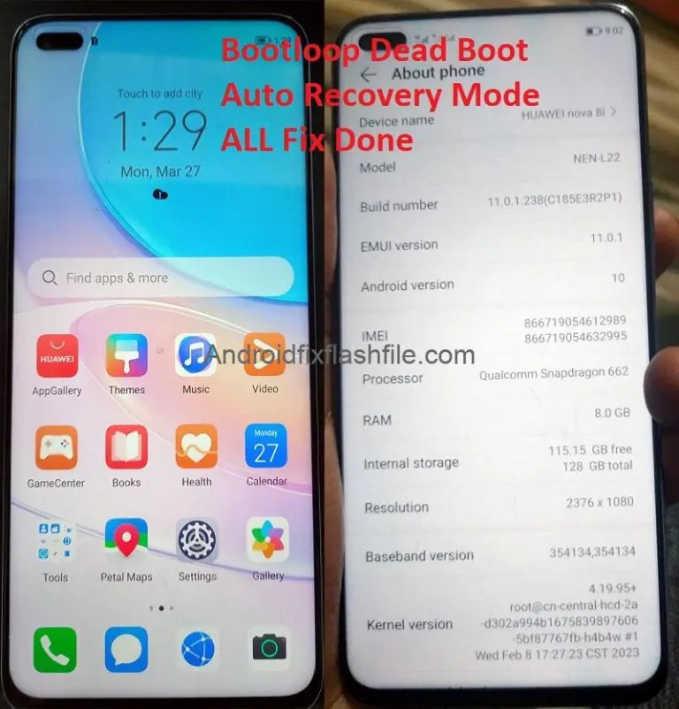 Huawei Nova 8i NEN-L22 Flash File Huawei Nova 8i NEN-L22 Flash File