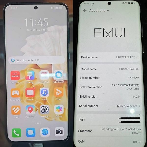 Huawei P60 Pro MNA-LX9 Flash File Huawei P60 Pro MNA-LX9 Flash File
