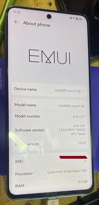 Huawei Nova 9 SE JLN-LX1 Flash File