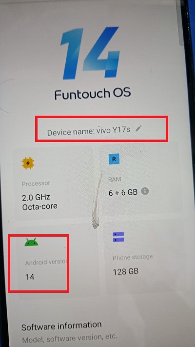 Vivo Y17s Flash File