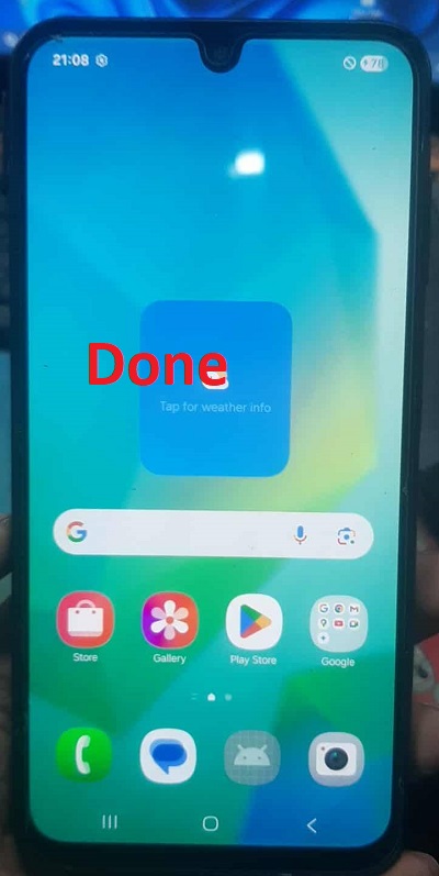 Samsung A156U FRP Remove File